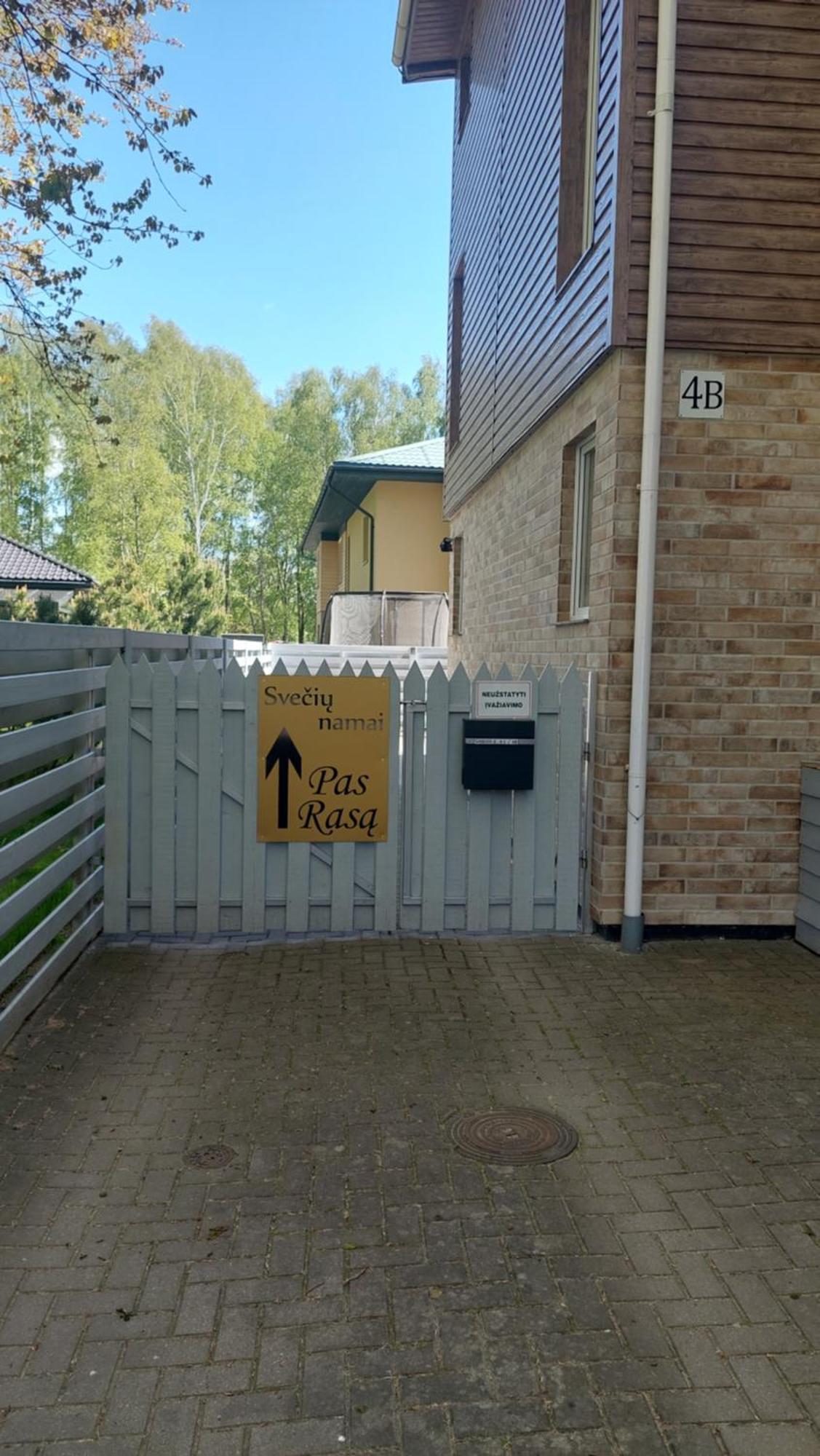 Pas Rasa Hotel Palanga Kültér fotó